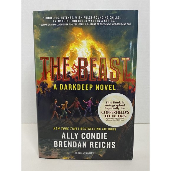 The Beast (The Darkdeep) Hardcover By Ally Connie  SIGNED by Author - Picture 1 of 9